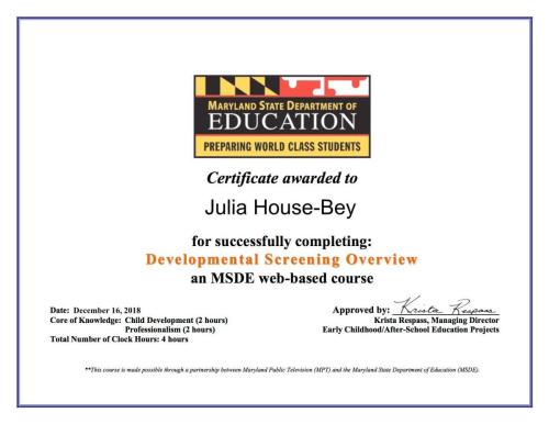 Developmental-Screening-Overview-Certificate-of-Achievement 1